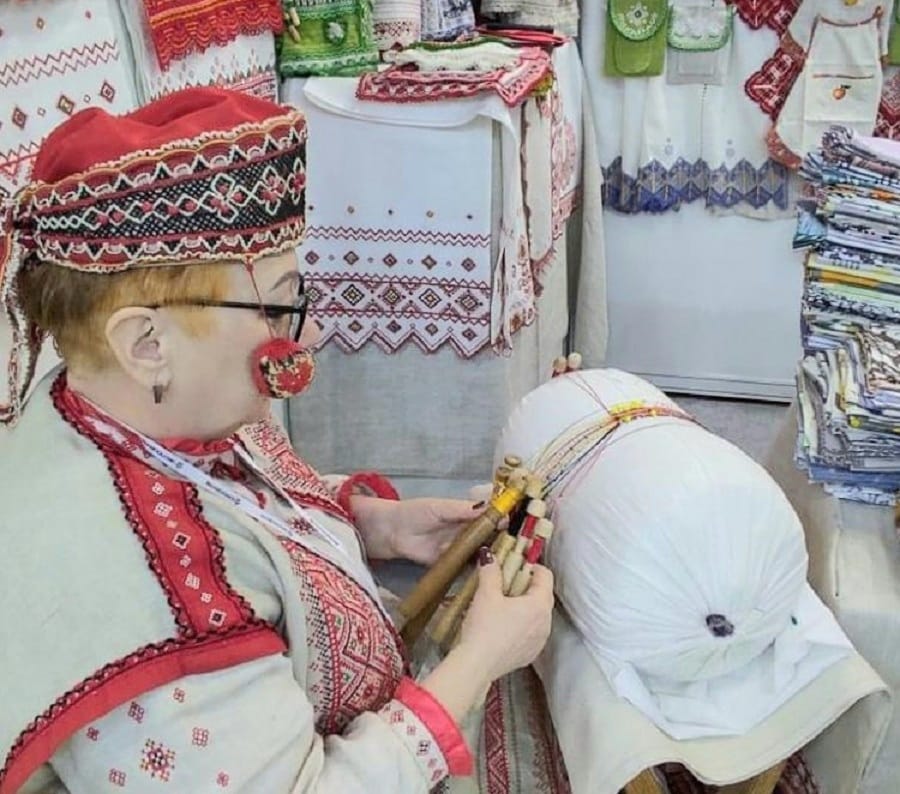 Михайловское кружево получило награду на всероссийской выставке