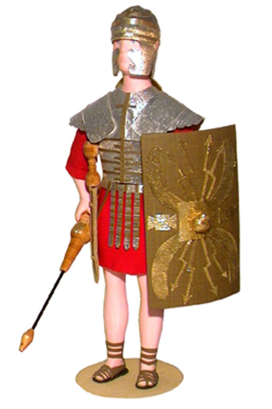 Римский пехотинец. военный мундир.римская империя. 4-6 в. до н.э.