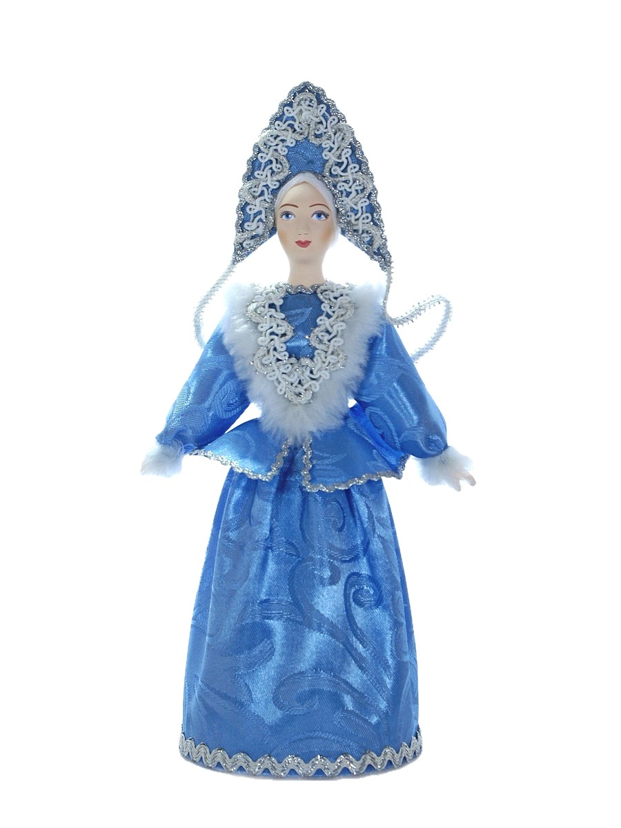 Кукла коллекционная снегурочка.